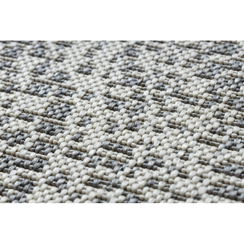 Overshores Cream/Grey Rug, Rectangle 120 x 170cm