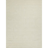 Teton Handmade New Zealand Wool Beige/Ivory Area Rug