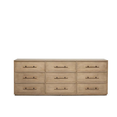 Commode 9 tiroirs 84 po Clement