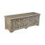 Banc de rangement en bois massif Harleen-1733744525