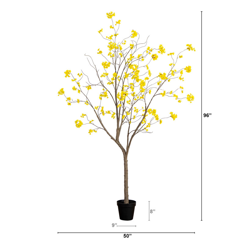 8 pi Arbre de campanule artificiel