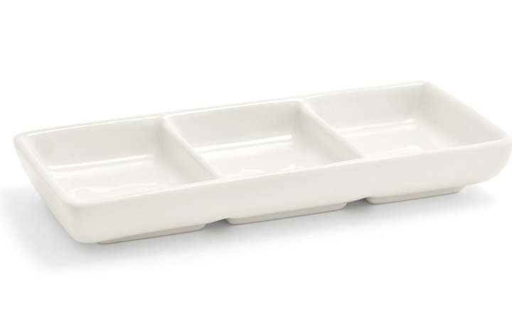 Desserte à 3 compartiments Catalyst Eurowhite, Blanc euro