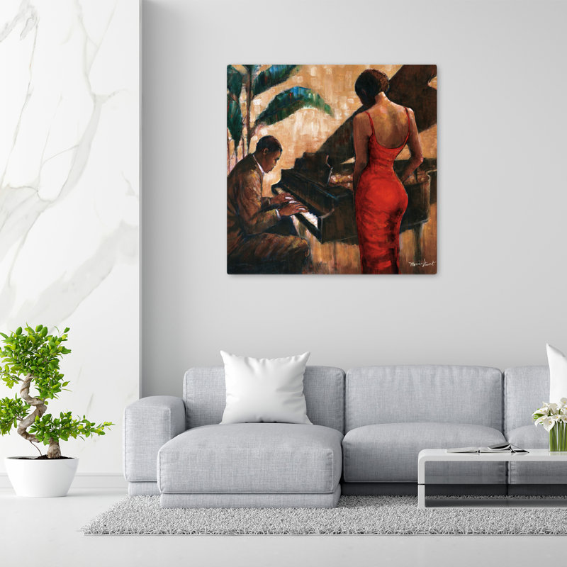 Enchanting Keys, art contemporain, H 48 po x l 48 po