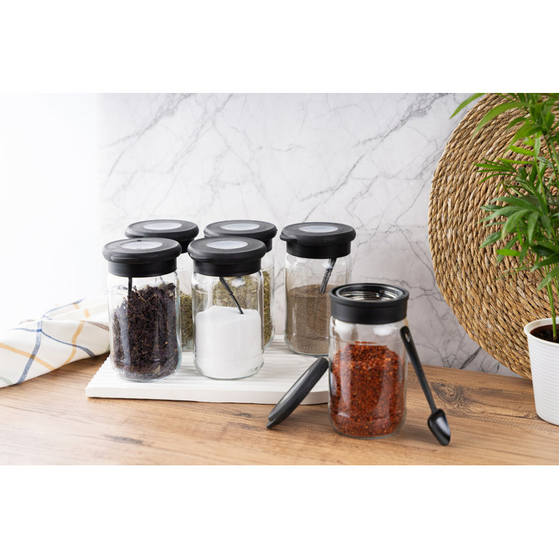 Freestanding Spice Jars