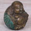 Figurine Bouddha métallique