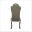 Chaises d'appoint rétro en similicuir blanc os rétro avec garniture cloutée, élégantes et durables pour tout décor (ensemble de 2)