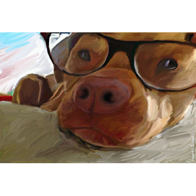 Pitt Super Smart by Robert McClintock - Wrapped Canvas Painting