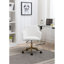 Chaise de bureau rotative à hauteur réglable 360 ° avec pieds en métal et roue universelle pour l'intérieur-851699216