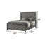 Denver Modern Style Full Bed Made With Wood-40703932
