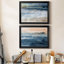 Vent et eau - Ensemble de 2 reproductions d'art sur toile encadrées-802966957-803144838-803144839