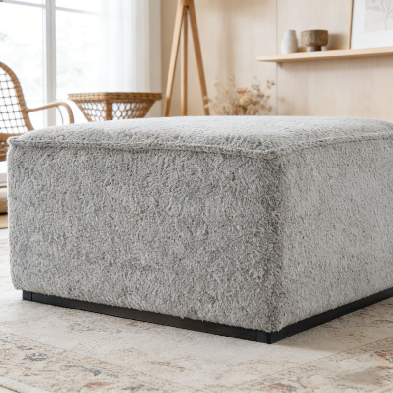 Square Upholstered Ottoman