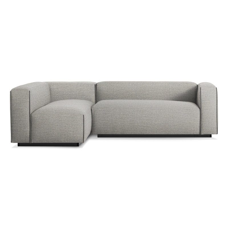 Cleon Modular Sectional, Maharam Meld in Panda, Right Hand Facing