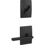 Latitude Door Handle with Lever and Deadbolt