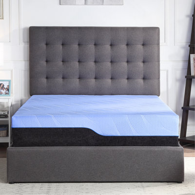 Refresh 12 Inch Hybrid Cooling Fast Responding Latex Foam And Coil Adult Mattress