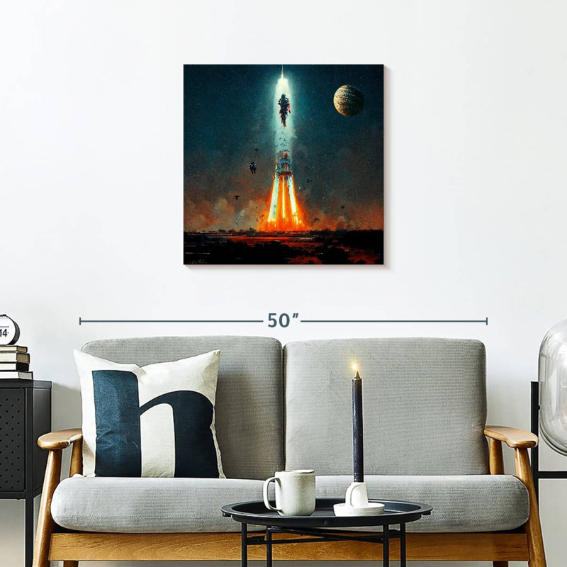 Kelan Go Away, 24" H x 24" W