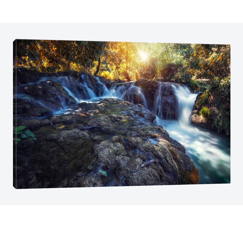 « vodice, croatie », impression sur toile, H 8 po x l 12 po x P 0,75 po, Toile tendue