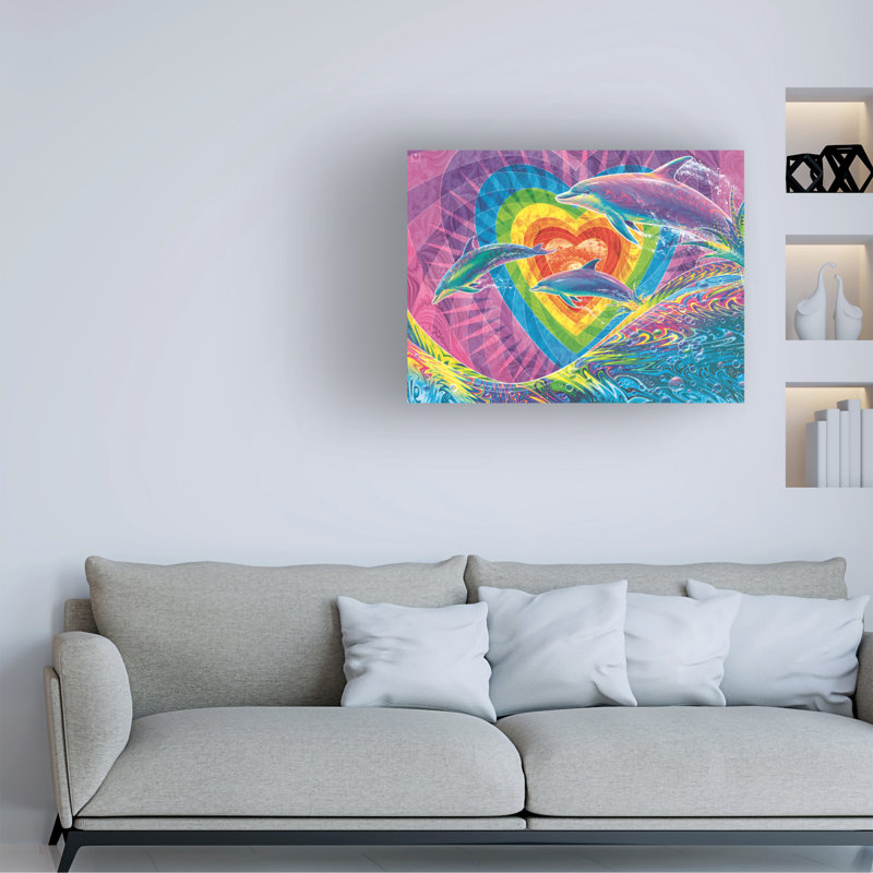Art sur toile Michael David, H 14 po x l 19 po