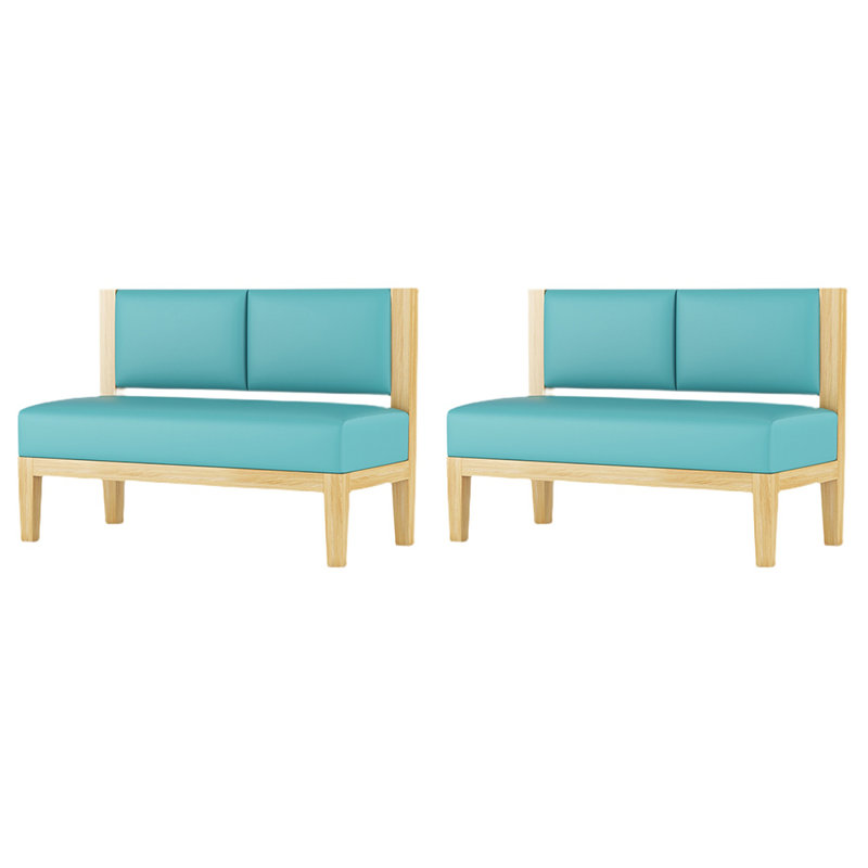 Banc tapissier en similicuir restaurant Cafe
