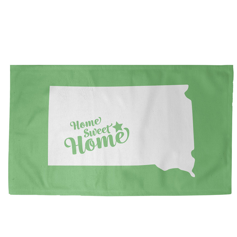 Tapis de pierre verte pierre verte pierre de la maison, Rectangle 2 pi x 3 pi