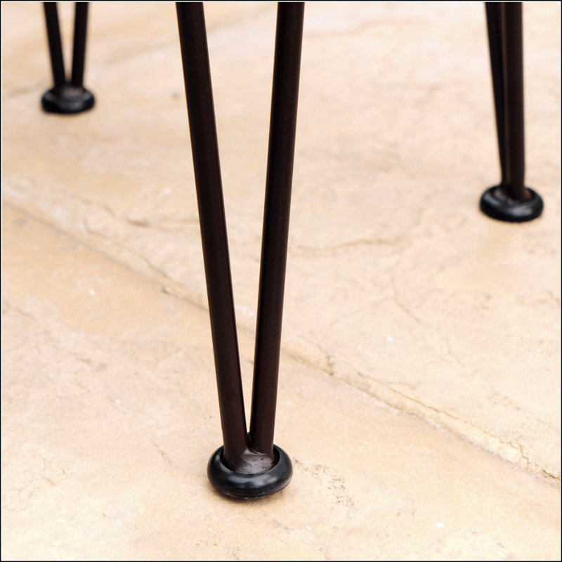 Tabouret en bois et métal DENALI INDUSTIAL