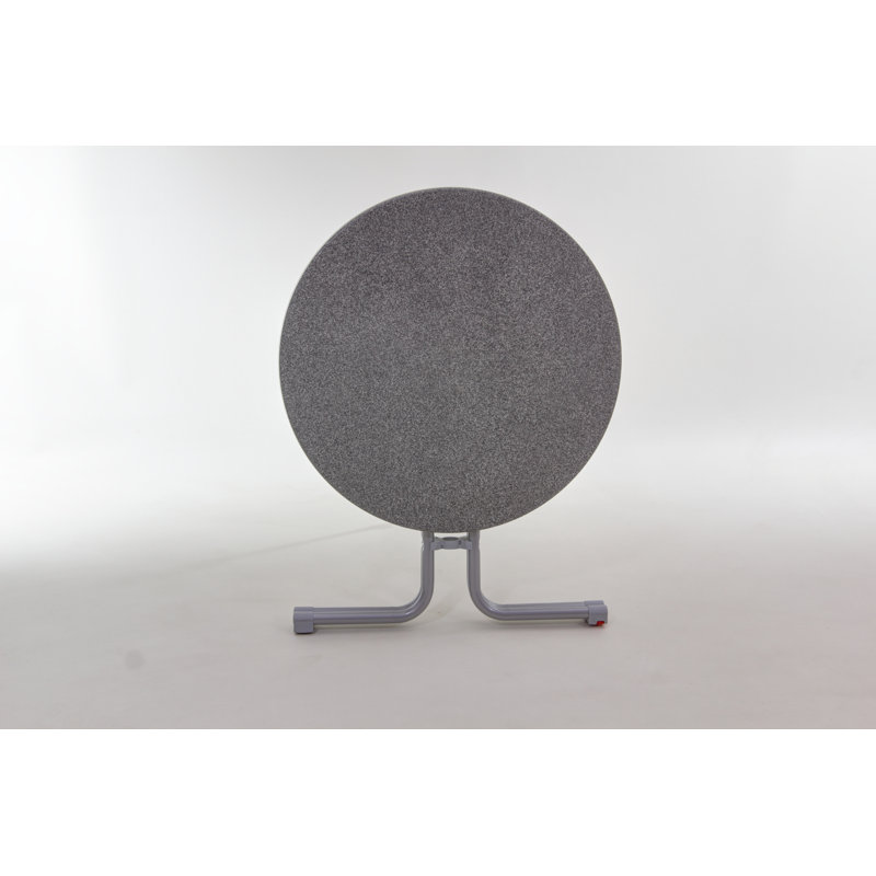 Nubble Round 80cm L Outdoor Bistro Table, Anthracite