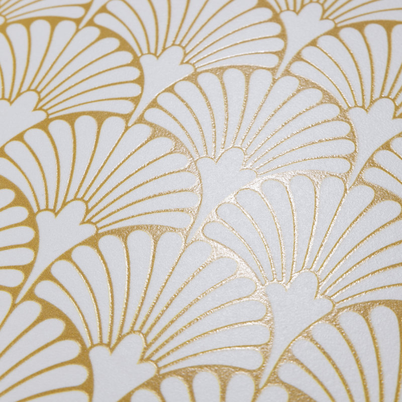 Art Deco Manhattan 12" x 12" Porcelain Patterned Wall & Floor Tile, White