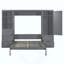 Lit escamotable avec armoire, tiroirs et tablettes Murphy