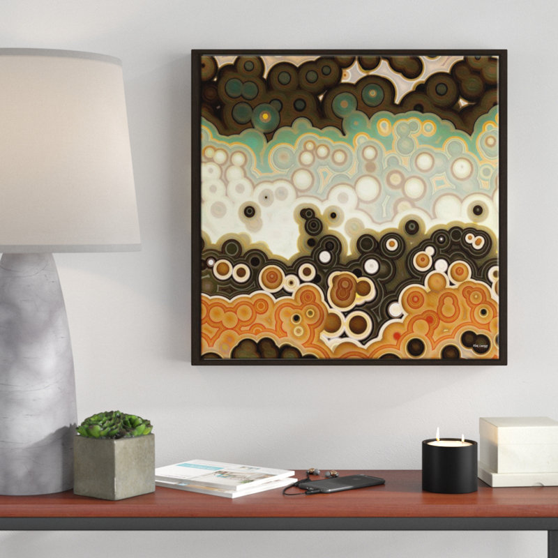 «The Staggering Question Ezekiel 37: 3 - Floater Frame», impression sur toile, H 27,5 po x l 27,5 po