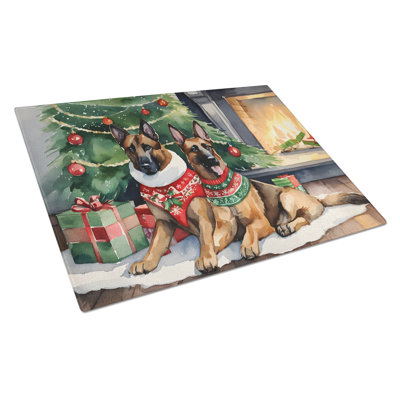 Grande planche à découper en verre Belge belge de Malinois