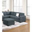 Canapé modulaire transitionnel gris foncé 4pc-1060501936