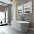 Freestanding Solid Surface Soaking Bathtub
