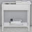 Console verrouillable Verrill - Tables de bout de salon 2 pièces avec compartiment de rangement à charnières caché et tablette inférieure-2025992312