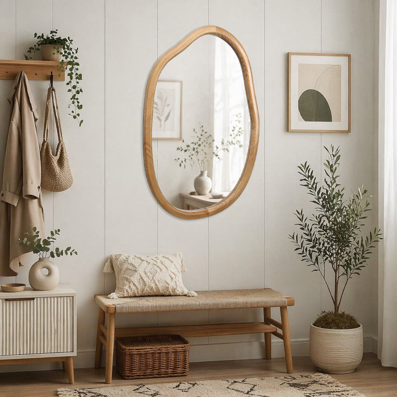 Irregular Wall Mirror Decorative