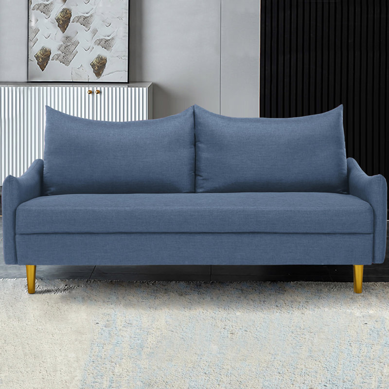 Causeuse de réception 66,9 po Namo, Bleu