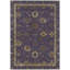 Machine Washable Indoor/Outdoor Xhevrie Eggplant Rug-111820234