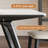Double-Layer Rock Board Ash Wood Dining Table Set-106030970