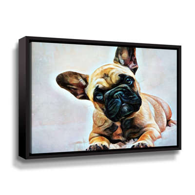 " Fawn French Bulldog Puppy Pose " by Aldridge