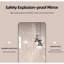 Miroir pleine grandeur en aluminium