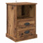 43cm W Manufactured Wood Bedside Table-345865457