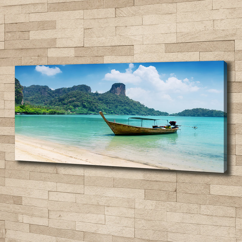 Boat - No Frame Print on Canvas