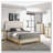 Wood LED Panel Bed