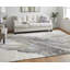 Tapis en polypropylène à motif abstrait industriel Takara-2090643653