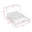 Grand lit escamotable avec prises de courant et ports USB-342529024