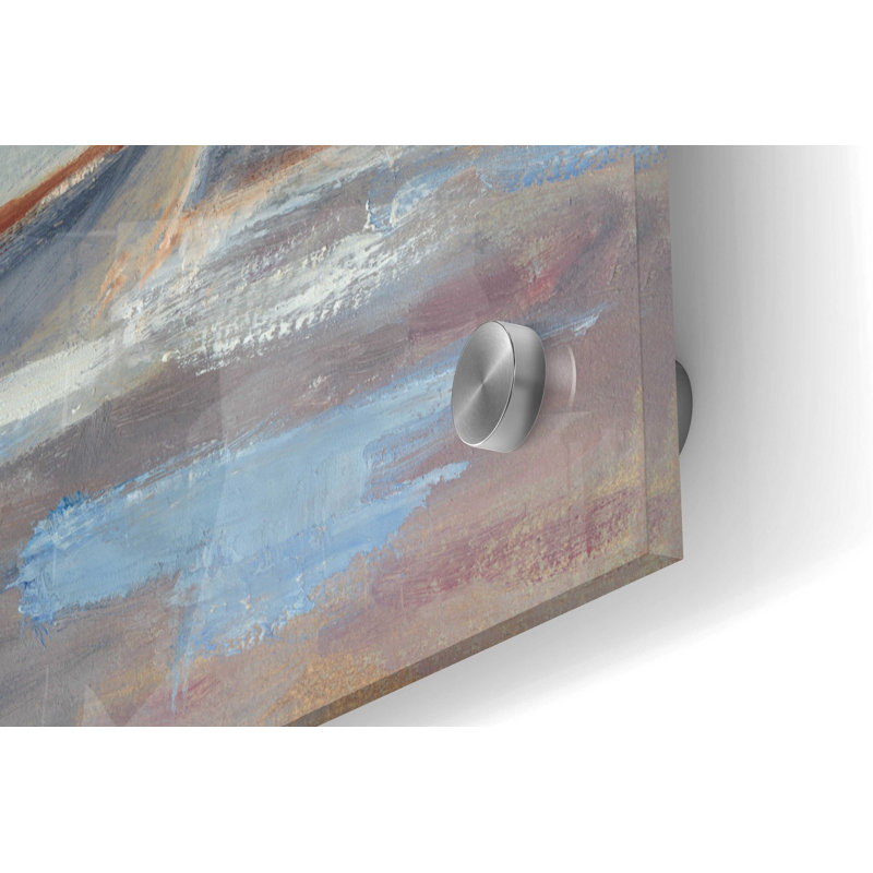 «Off the Coast II» par Ethan Harper, art mural en verre acrylique, H 24 po x l 36 po x P 0,12 po