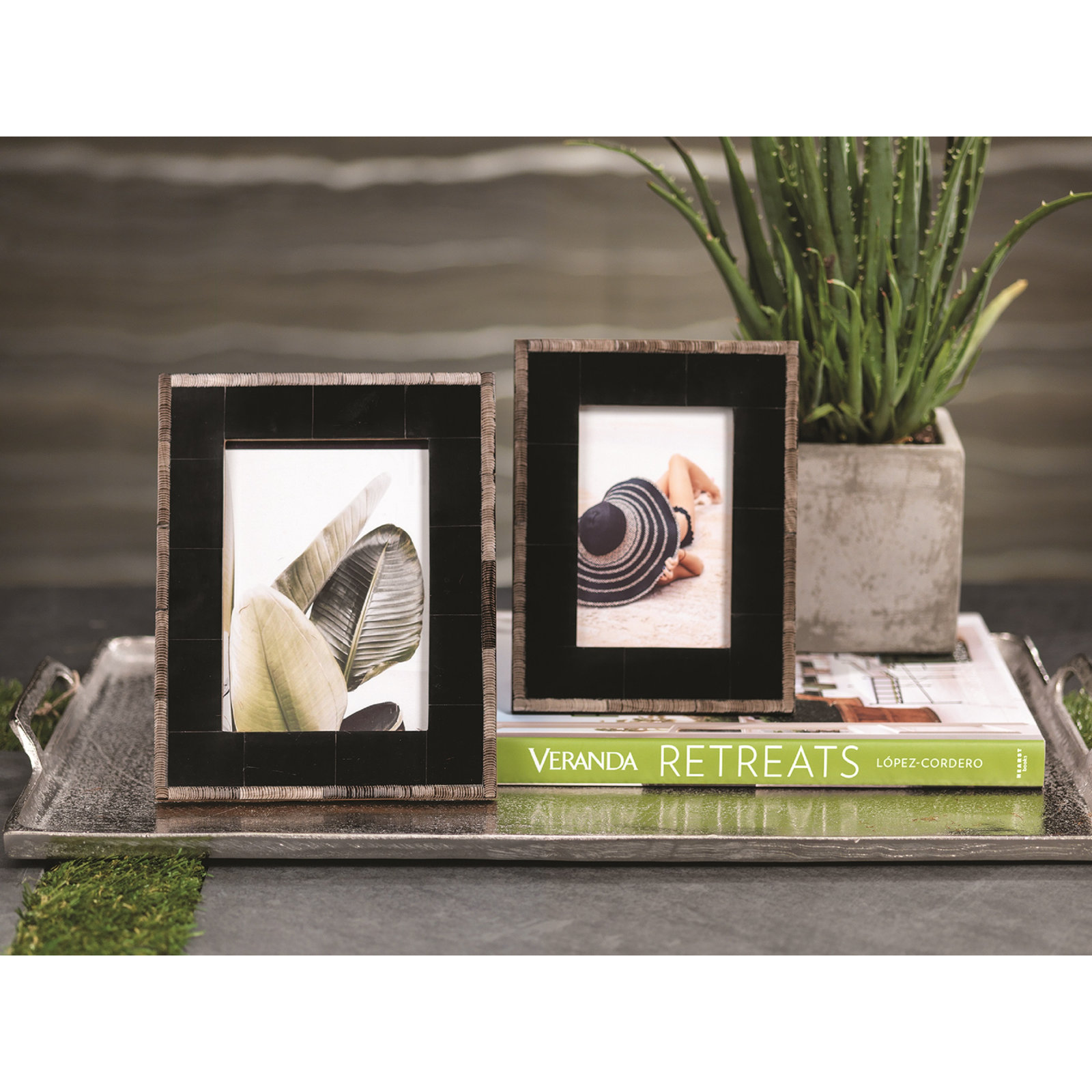 Alette Horn Matte Picture Frame, 4" x 6"