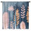 Rideaux de fenêtre à motif floral transparent et obscurcissant - 2 panneaux