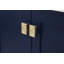 Meuble-lavabo double 60 po avec plateau en marbre Hines-663359784