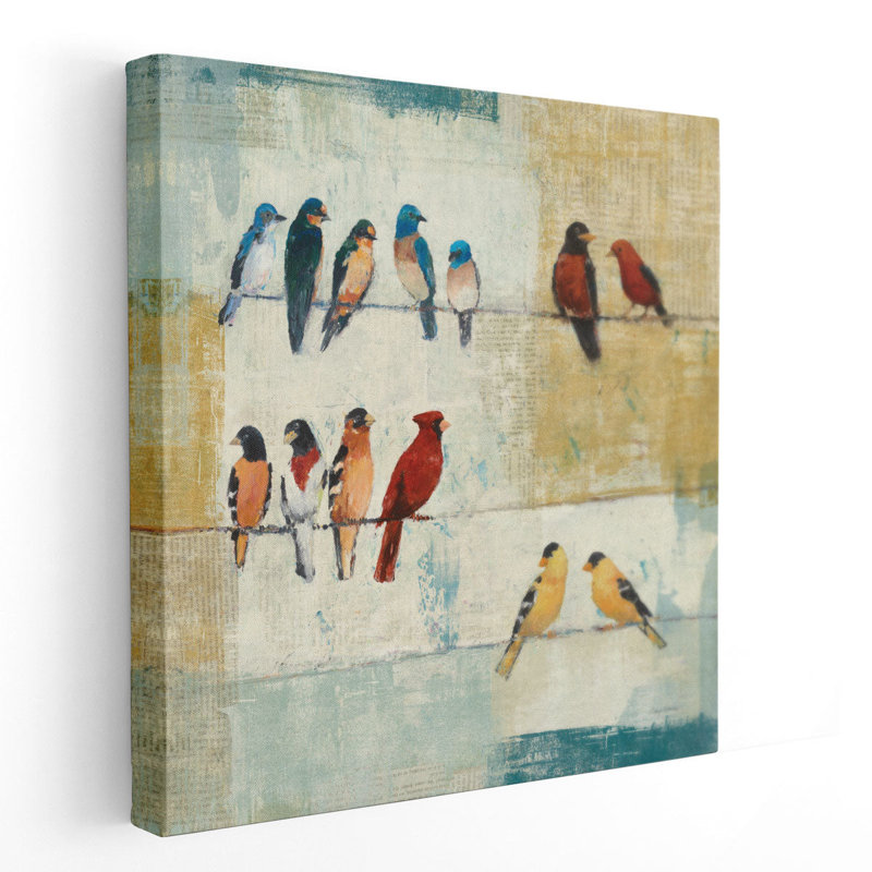The Usual Suspects - reproduction d'art sur toile, H 12 po x l 12 po