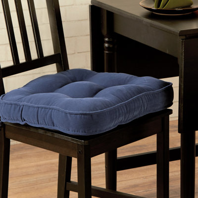 Reversible Microfiber Dining Chair Pad