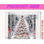 Silver Christmas Tree Diamond Painting Kit: 5D DIY Crystal Embroidery (30Cm X 30Cm)